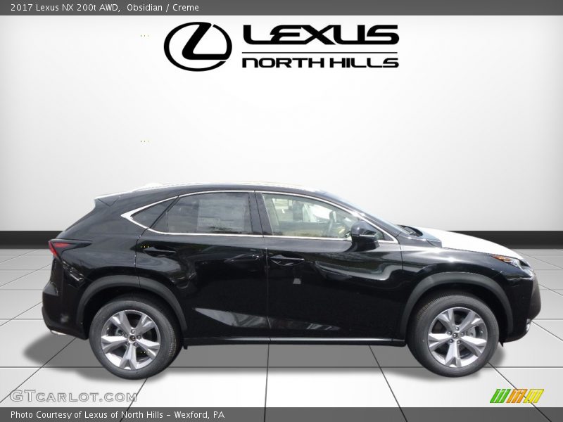 Obsidian / Creme 2017 Lexus NX 200t AWD