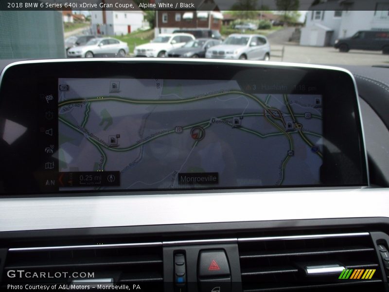 Navigation of 2018 6 Series 640i xDrive Gran Coupe