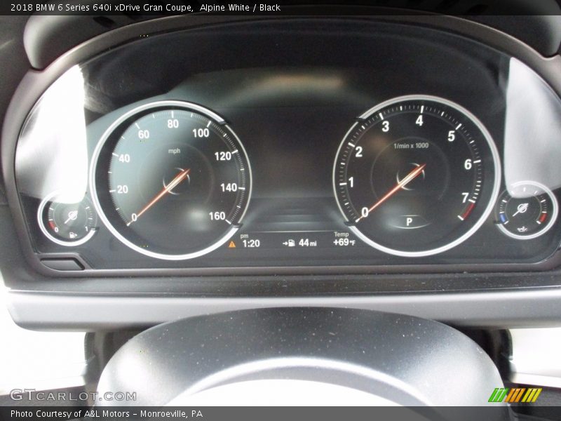 2018 6 Series 640i xDrive Gran Coupe 640i xDrive Gran Coupe Gauges
