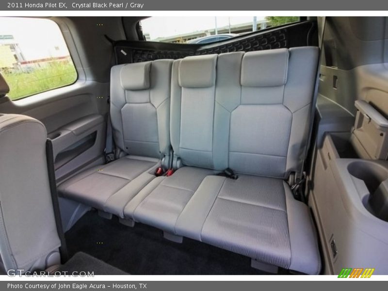 Crystal Black Pearl / Gray 2011 Honda Pilot EX