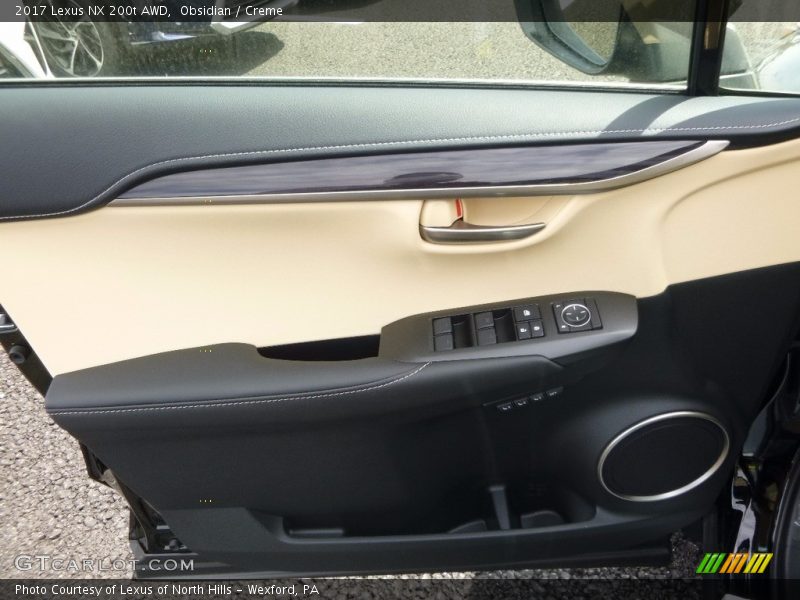 Obsidian / Creme 2017 Lexus NX 200t AWD