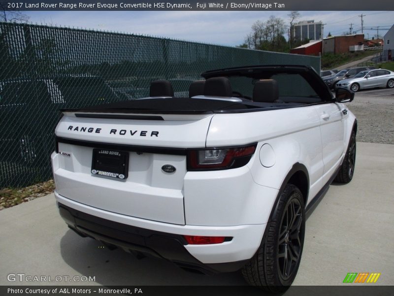 Fuji White / Ebony/Vintage Tan 2017 Land Rover Range Rover Evoque Convertible HSE Dynamic