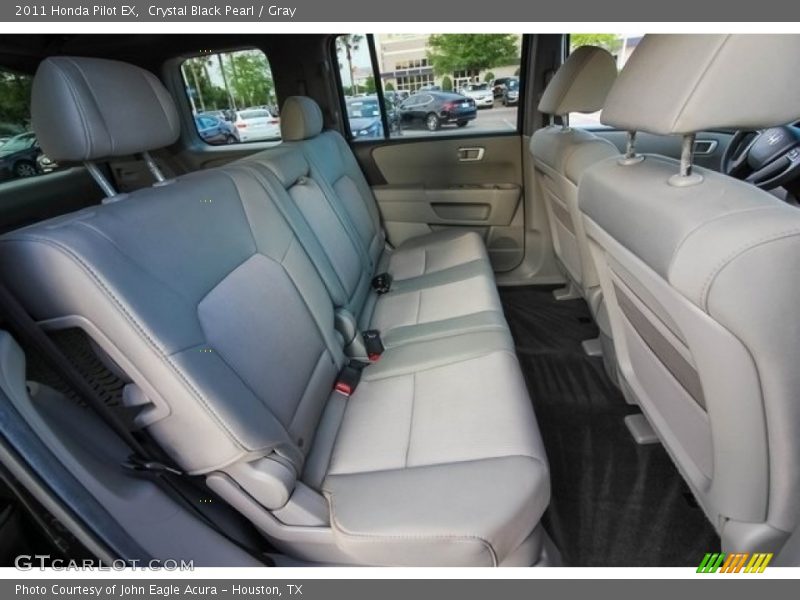 Crystal Black Pearl / Gray 2011 Honda Pilot EX