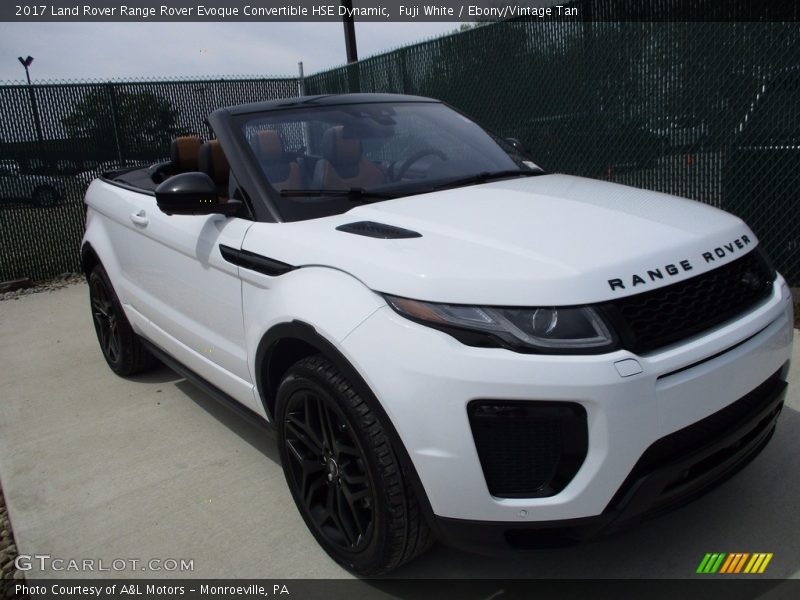 Fuji White / Ebony/Vintage Tan 2017 Land Rover Range Rover Evoque Convertible HSE Dynamic