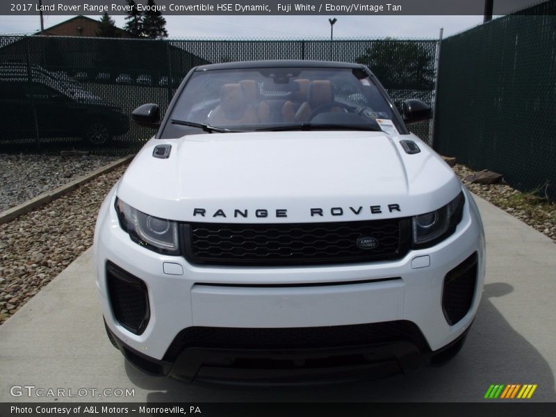 Fuji White / Ebony/Vintage Tan 2017 Land Rover Range Rover Evoque Convertible HSE Dynamic