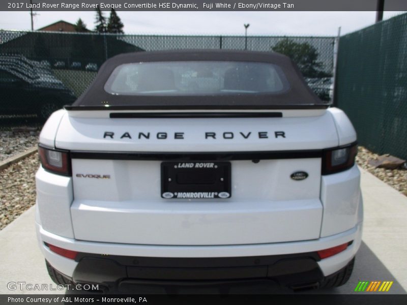 Fuji White / Ebony/Vintage Tan 2017 Land Rover Range Rover Evoque Convertible HSE Dynamic