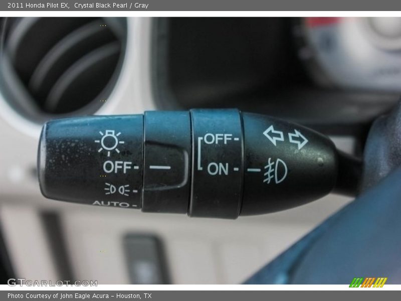 Crystal Black Pearl / Gray 2011 Honda Pilot EX