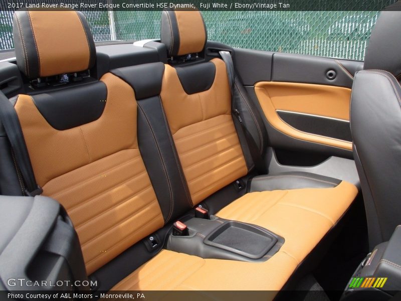 Rear Seat of 2017 Range Rover Evoque Convertible HSE Dynamic