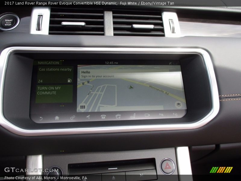 Fuji White / Ebony/Vintage Tan 2017 Land Rover Range Rover Evoque Convertible HSE Dynamic