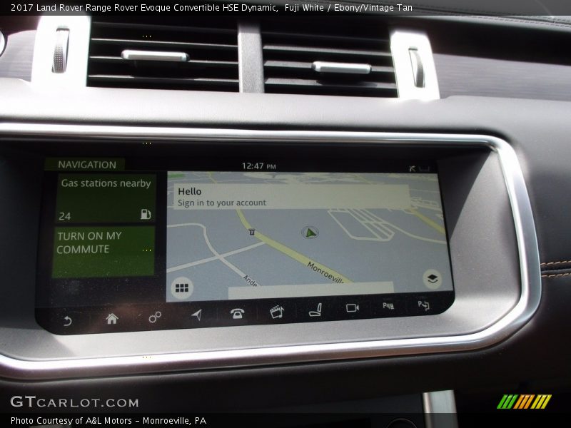 Fuji White / Ebony/Vintage Tan 2017 Land Rover Range Rover Evoque Convertible HSE Dynamic