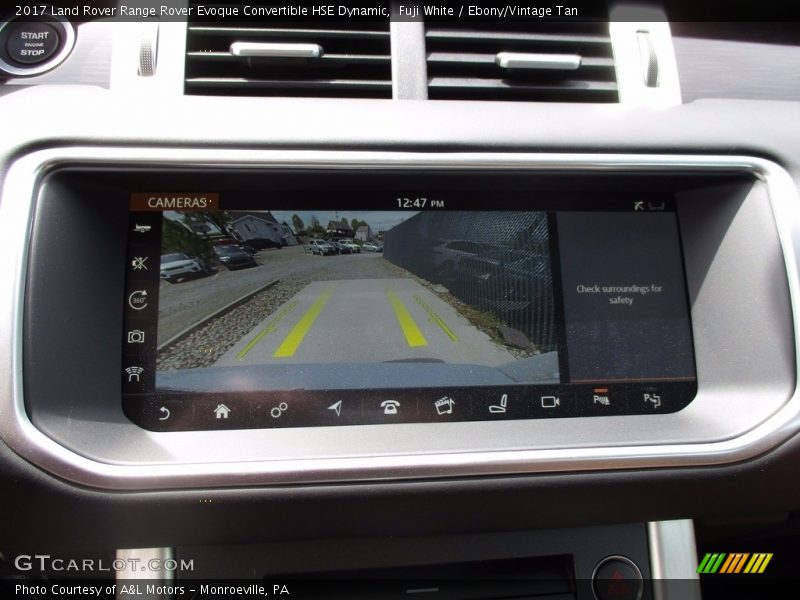 Fuji White / Ebony/Vintage Tan 2017 Land Rover Range Rover Evoque Convertible HSE Dynamic