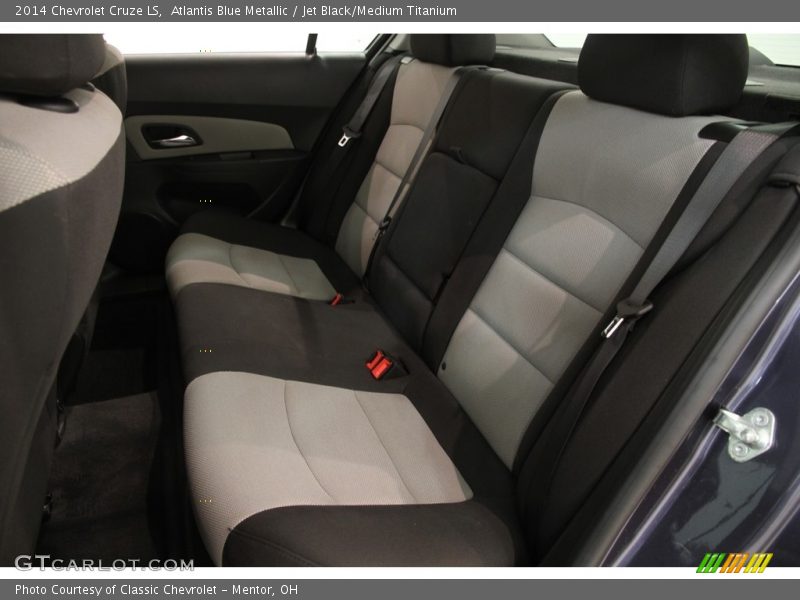 Atlantis Blue Metallic / Jet Black/Medium Titanium 2014 Chevrolet Cruze LS