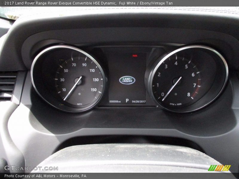  2017 Range Rover Evoque Convertible HSE Dynamic Convertible HSE Dynamic Gauges