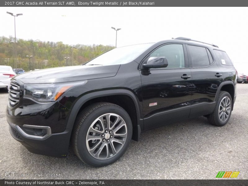 Ebony Twilight Metallic / Jet Black/Kalahari 2017 GMC Acadia All Terrain SLT AWD