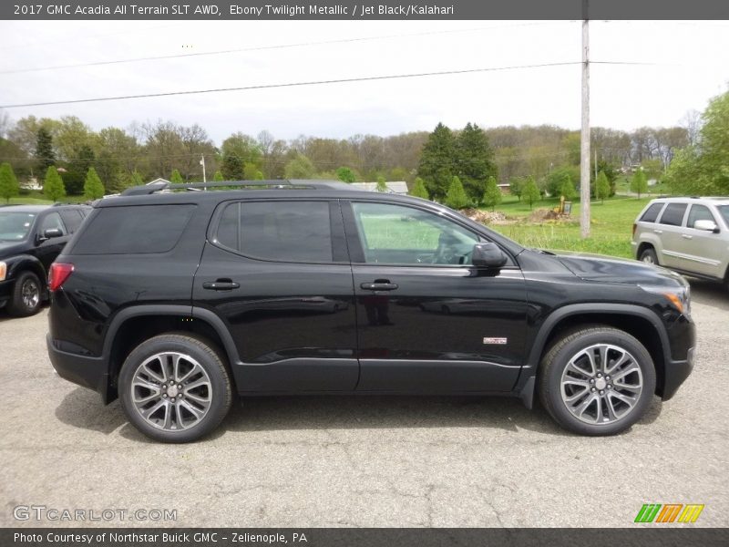 Ebony Twilight Metallic / Jet Black/Kalahari 2017 GMC Acadia All Terrain SLT AWD