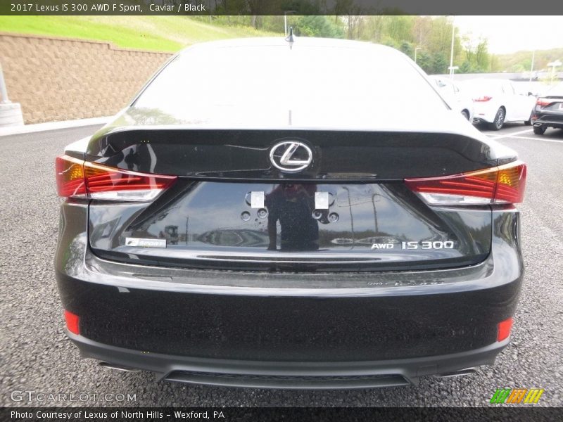 Caviar / Black 2017 Lexus IS 300 AWD F Sport