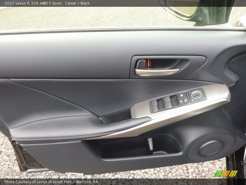 Caviar / Black 2017 Lexus IS 300 AWD F Sport