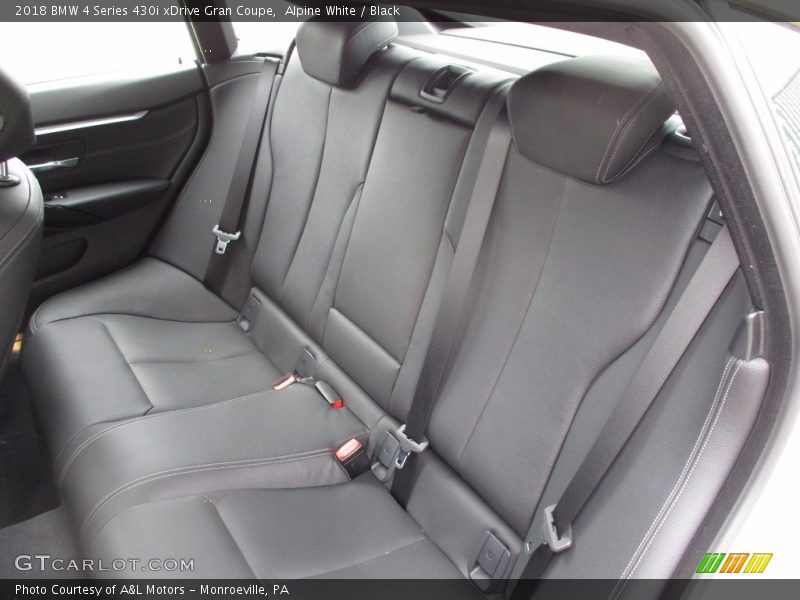 Rear Seat of 2018 4 Series 430i xDrive Gran Coupe