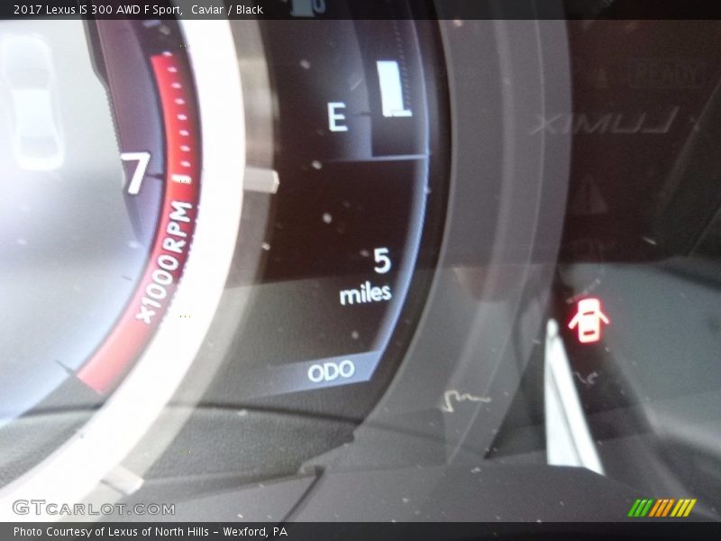 Caviar / Black 2017 Lexus IS 300 AWD F Sport