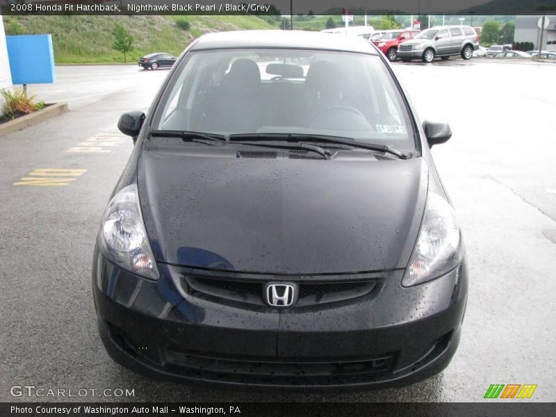 Nighthawk Black Pearl / Black/Grey 2008 Honda Fit Hatchback