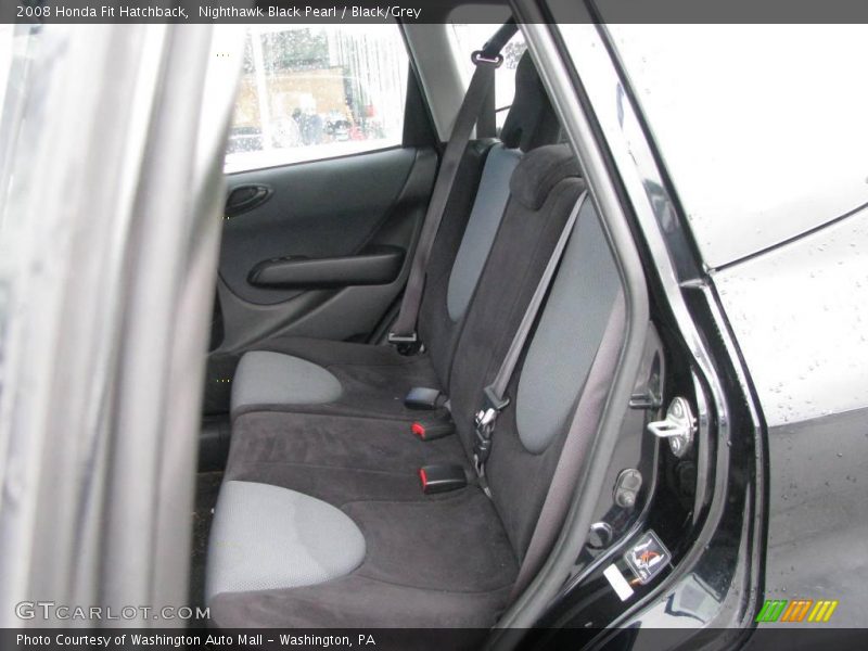 Nighthawk Black Pearl / Black/Grey 2008 Honda Fit Hatchback