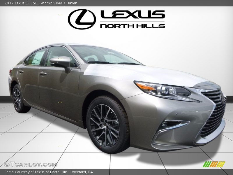 Atomic Silver / Flaxen 2017 Lexus ES 350