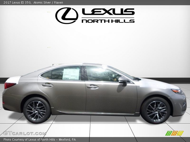Atomic Silver / Flaxen 2017 Lexus ES 350