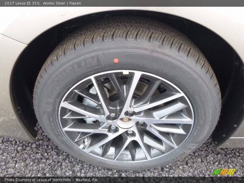 Atomic Silver / Flaxen 2017 Lexus ES 350