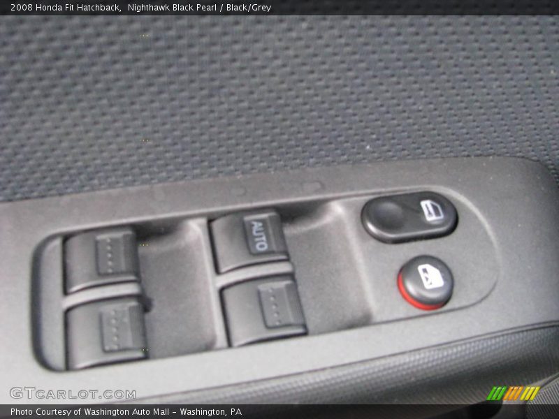 Nighthawk Black Pearl / Black/Grey 2008 Honda Fit Hatchback