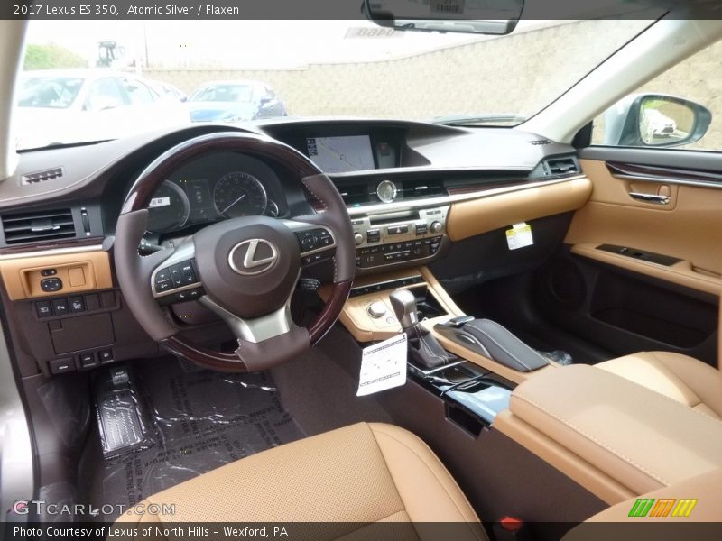 Atomic Silver / Flaxen 2017 Lexus ES 350