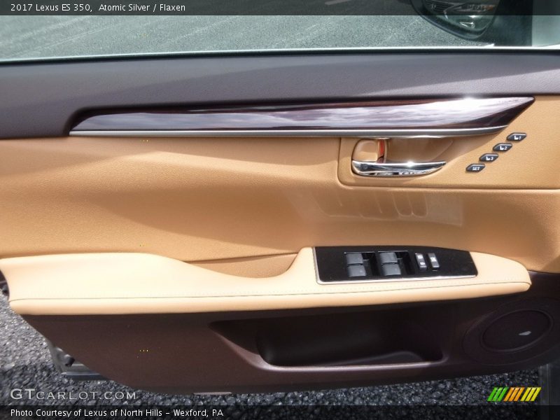 Atomic Silver / Flaxen 2017 Lexus ES 350