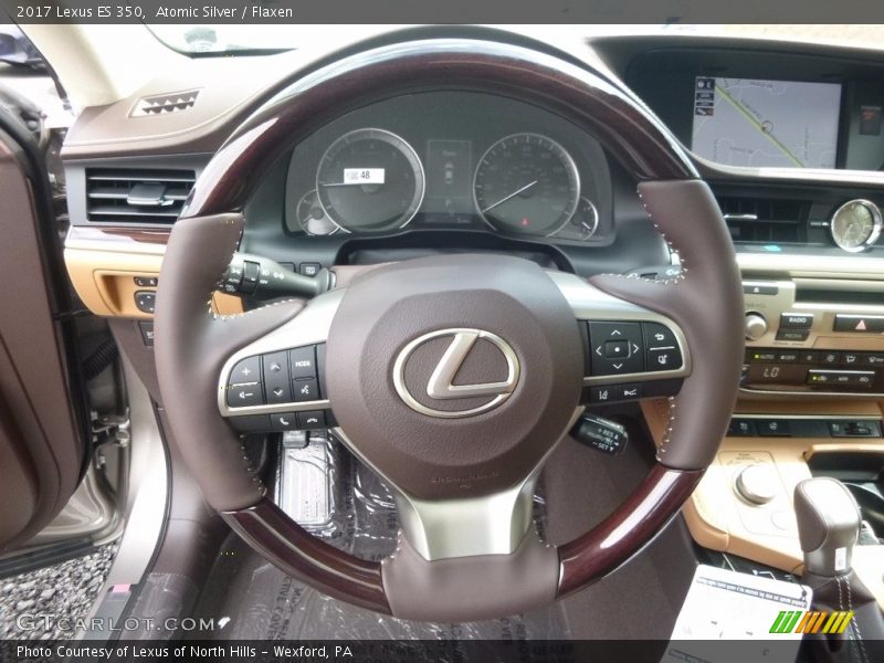 Atomic Silver / Flaxen 2017 Lexus ES 350