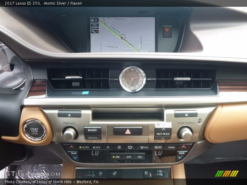 Atomic Silver / Flaxen 2017 Lexus ES 350