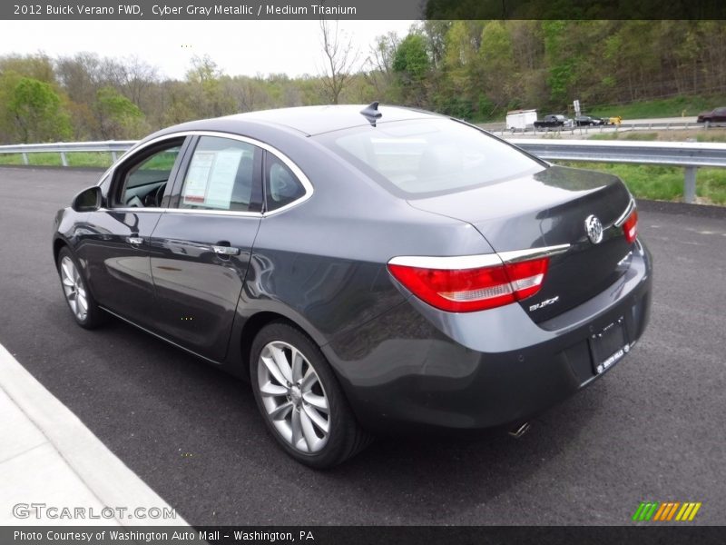 Cyber Gray Metallic / Medium Titanium 2012 Buick Verano FWD