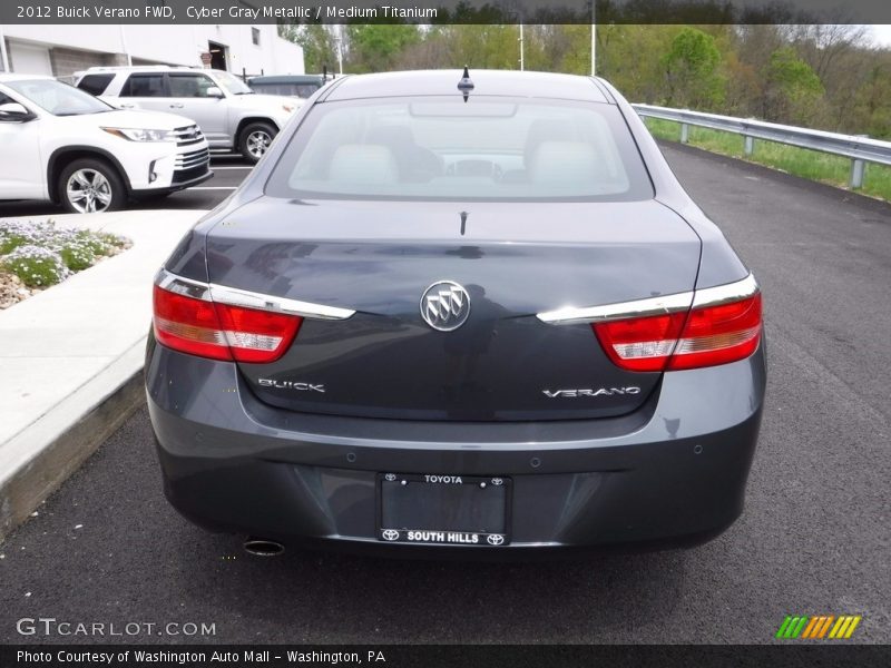 Cyber Gray Metallic / Medium Titanium 2012 Buick Verano FWD