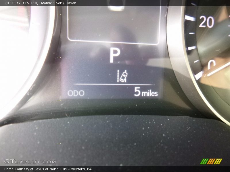 Atomic Silver / Flaxen 2017 Lexus ES 350
