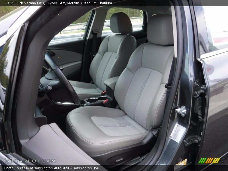 Cyber Gray Metallic / Medium Titanium 2012 Buick Verano FWD