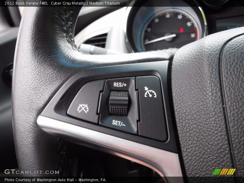 Cyber Gray Metallic / Medium Titanium 2012 Buick Verano FWD