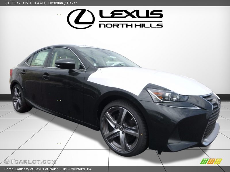 Obsidian / Flaxen 2017 Lexus IS 300 AWD