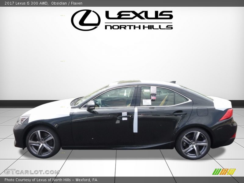 Obsidian / Flaxen 2017 Lexus IS 300 AWD