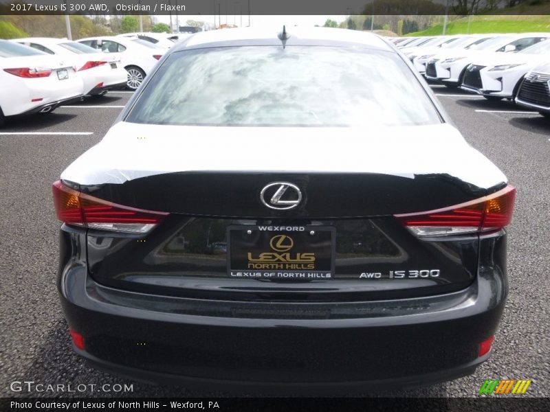 Obsidian / Flaxen 2017 Lexus IS 300 AWD
