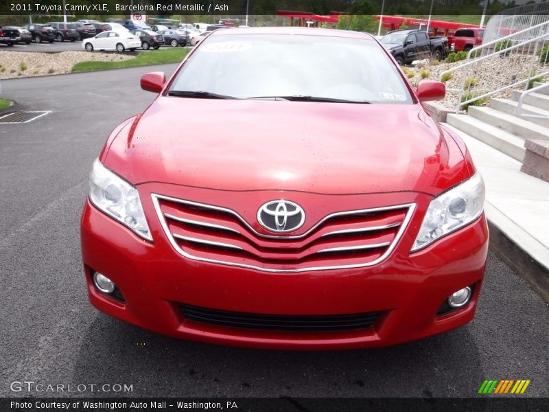 Barcelona Red Metallic / Ash 2011 Toyota Camry XLE