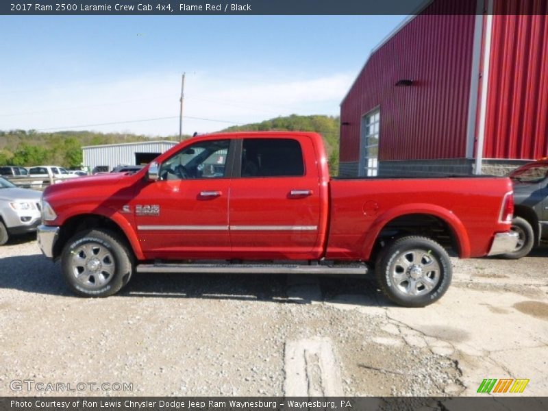 Flame Red / Black 2017 Ram 2500 Laramie Crew Cab 4x4