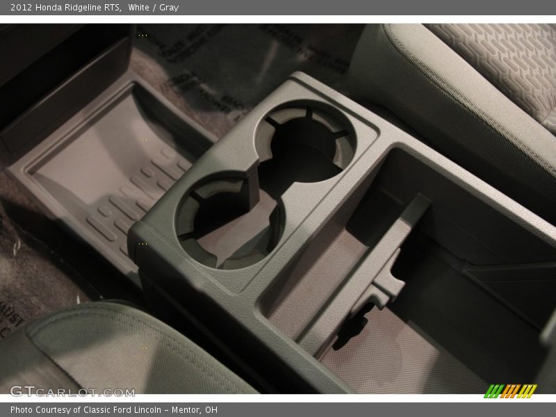 White / Gray 2012 Honda Ridgeline RTS