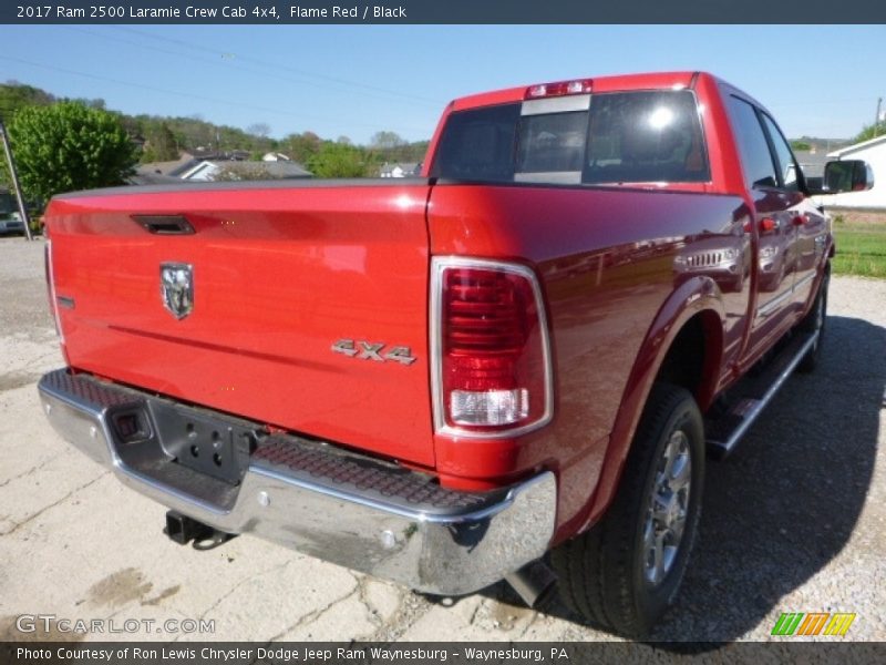 Flame Red / Black 2017 Ram 2500 Laramie Crew Cab 4x4