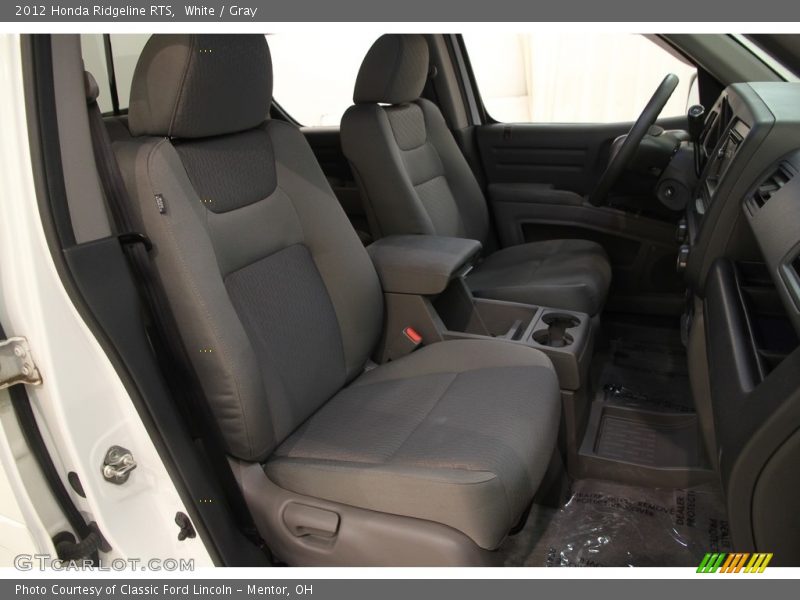 White / Gray 2012 Honda Ridgeline RTS