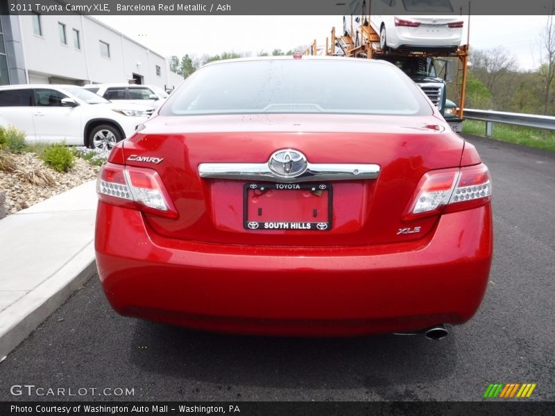 Barcelona Red Metallic / Ash 2011 Toyota Camry XLE