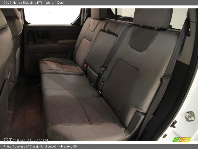 White / Gray 2012 Honda Ridgeline RTS
