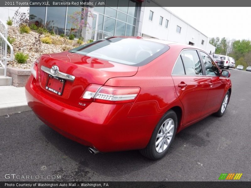 Barcelona Red Metallic / Ash 2011 Toyota Camry XLE