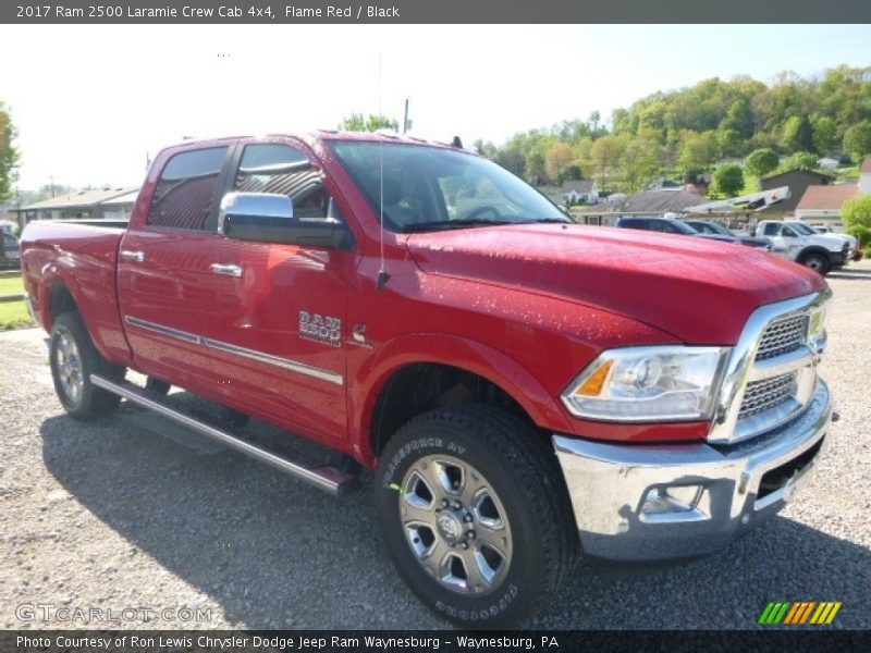 Flame Red / Black 2017 Ram 2500 Laramie Crew Cab 4x4